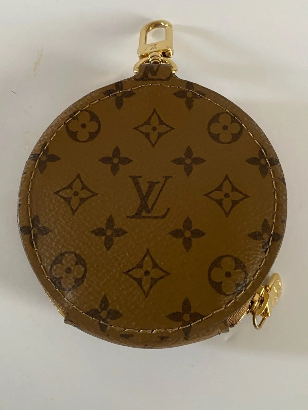 Louis Vuitton round coin purse